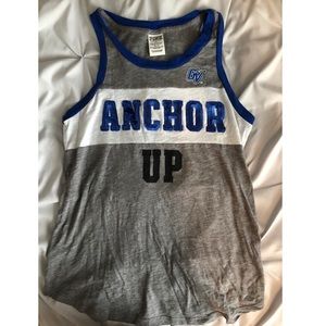 Grand Valley State University PINK Sequin Tank Top